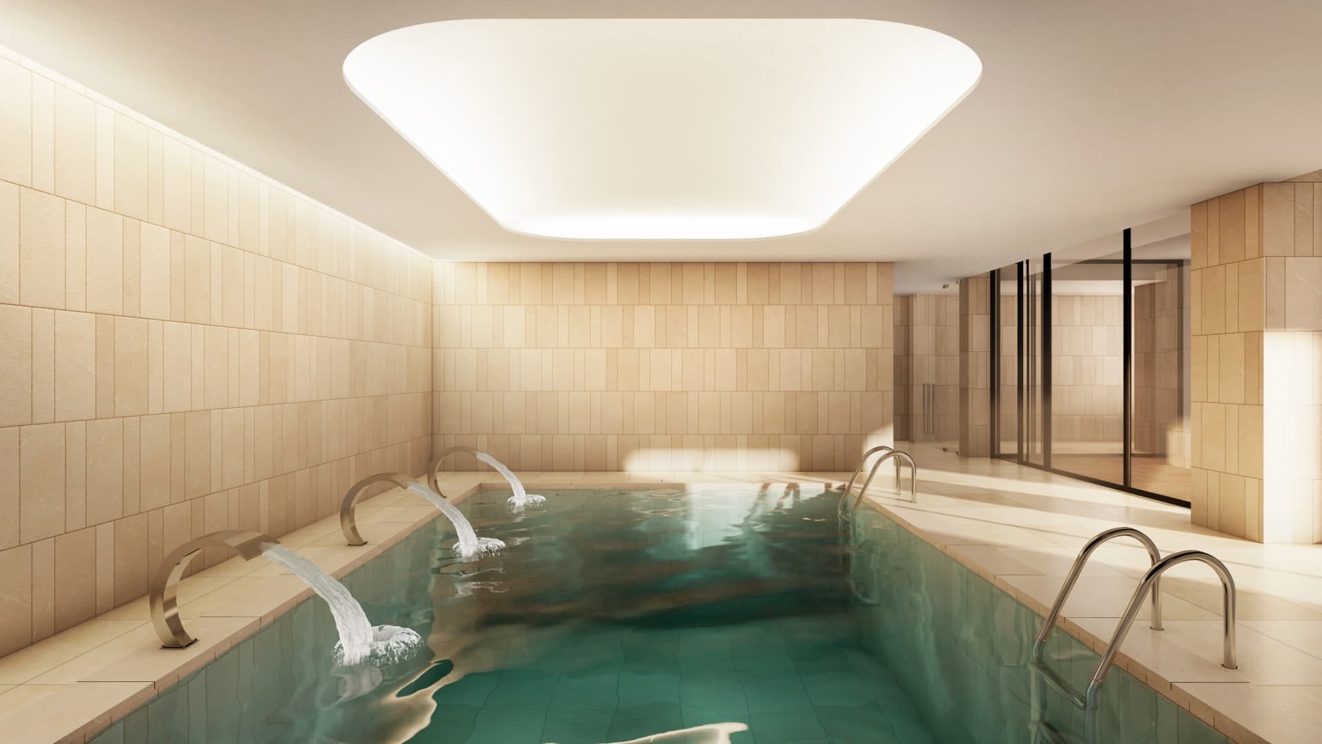 Vale das Amendoeiras — piscina interior